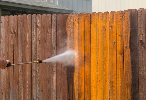 Cost of Fence Power Washing in Cary