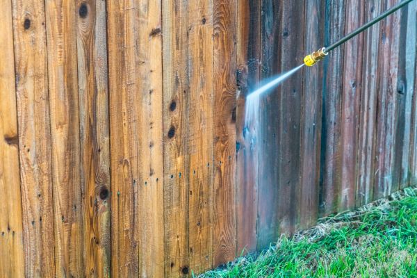 Cost of Fence Pressure Washing in Cary