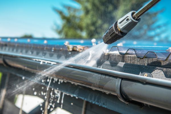 Cost of Gutter Pressure Washing in Cary