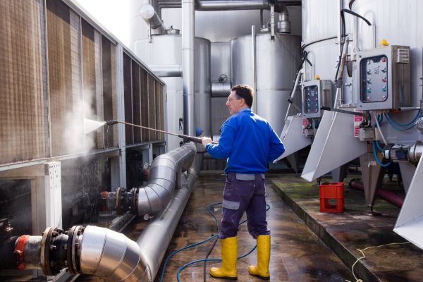 Cost of Industrial Pressure Washing in Cary